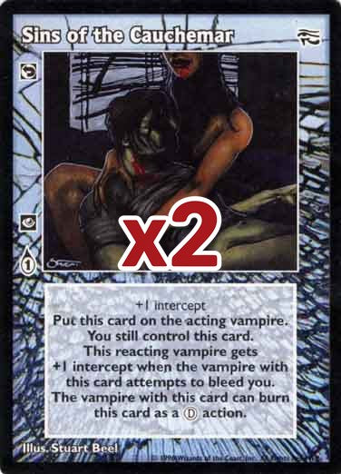 Sins of the Cauchemar [AH set] - VTES CCG
