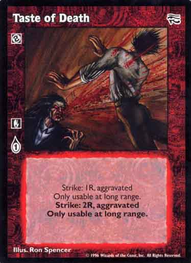 Taste of Death [AH set] - VTES CCG