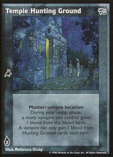 Temple Hunting Ground [AH set] - VTES CCG