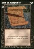 Writ of Acceptance [AH set] - VTES CCG