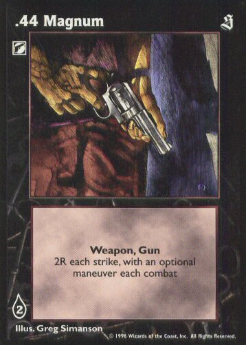 .44 Magnum [Sabbat set] - VTES CCG
