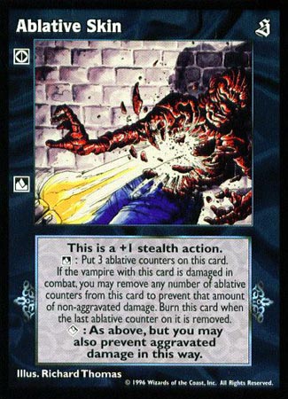 Ablative Skin [Sabbat set] - VTES CCG