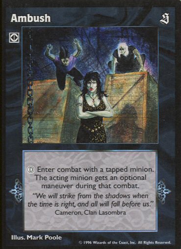 Ambush [Sabbat set] - VTES CCG