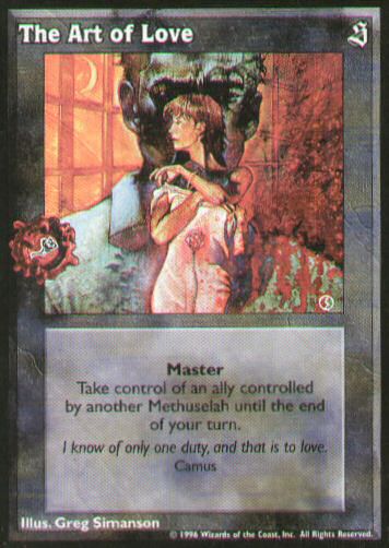 The Art of Love [Sabbat set] - VTES CCG