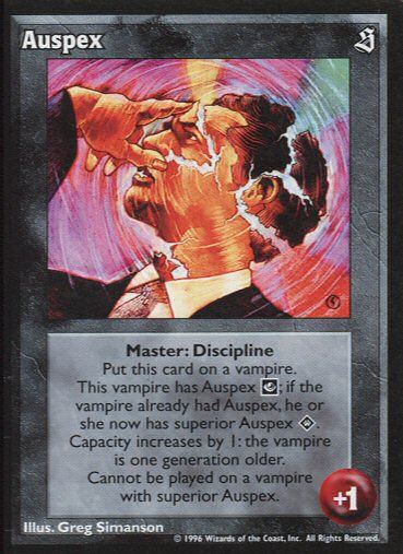 Auspex [Sabbat set] - VTES CCG