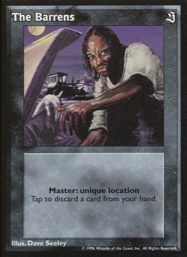 The Barrens [Sabbat set] - VTES CCG