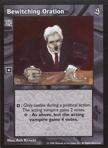 Bewitching Oration [Sabbat set] - VTES CCG