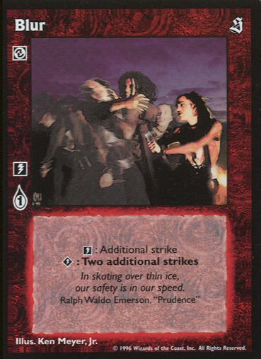 Blur [Sabbat set] - VTES CCG