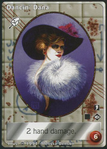 Dancin' Dana [Jyhad set] - VTES CCG
