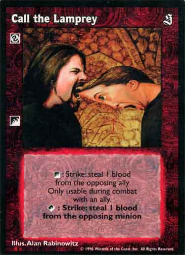 Call the Lamprey [Sabbat set] - VTES CCG