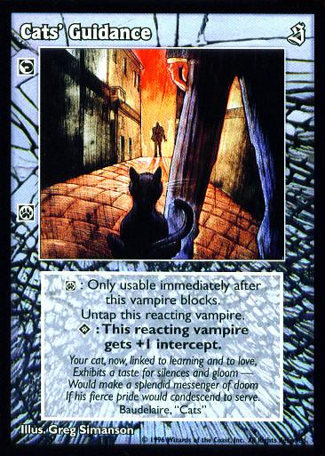Cats' Guidance [Sabbat set] - VTES CCG