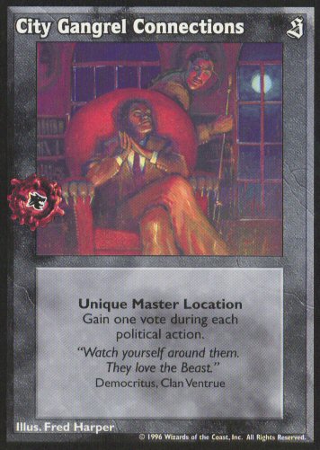 City Gangrel Connections [Sabbat set] - VTES CCG