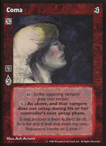 Coma [Sabbat set] - VTES CCG