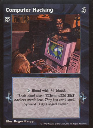 Computer Hacking [Sabbat set] - VTES CCG
