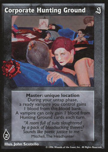 Corporate Hunting Ground [Sabbat set] - VTES CCG