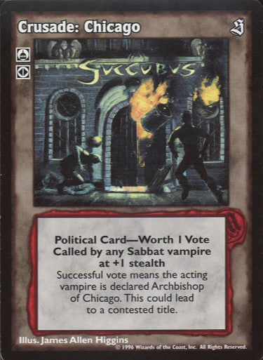Crusade: Chicago [Sabbat set] - VTES CCG