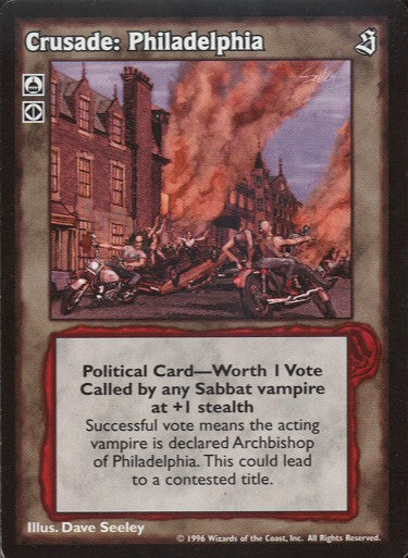 Crusade: Philadelphia [Sabbat set] - VTES CCG