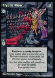 Cryptic Rider [Sabbat set] - VTES CCG