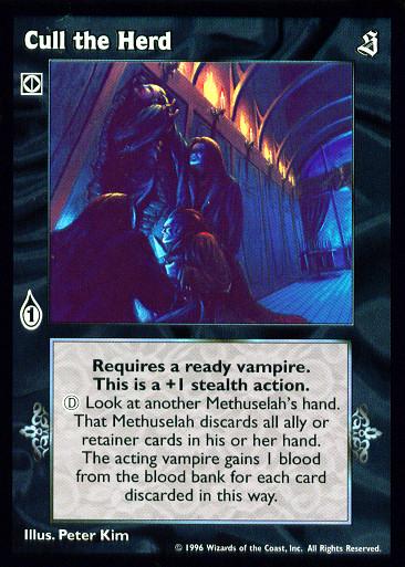 Cull the Herd [Sabbat set] - VTES CCG