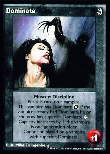 Dominate [Sabbat set] - VTES CCG