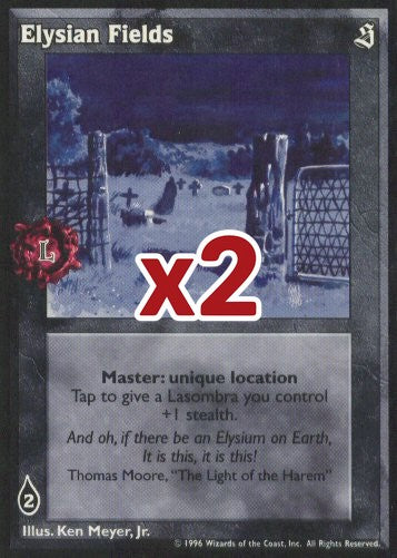 Elysian Fields [Sabbat set] - VTES CCG