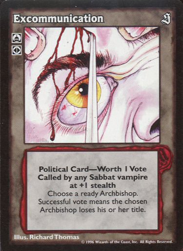 Excommunication [Sabbat set] - VTES CCG