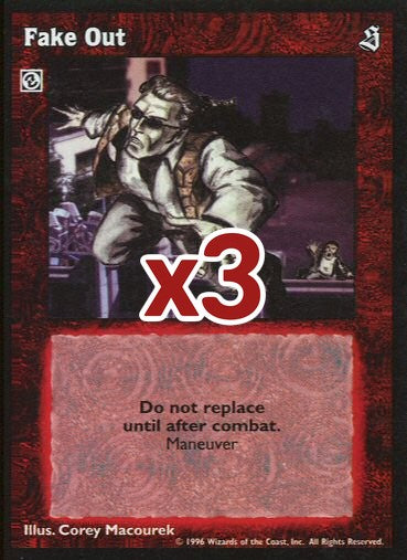 Fake Out [Sabbat set] - VTES CCG