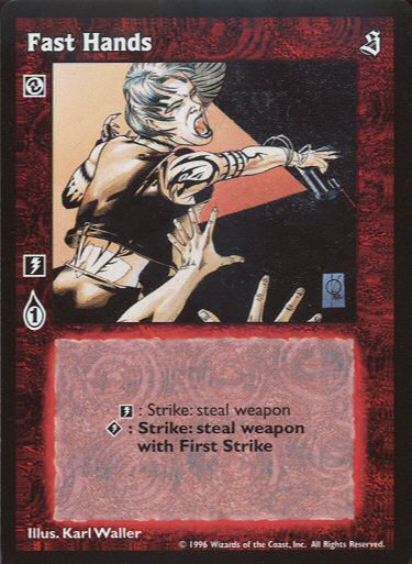 Fast Hands [Sabbat set] - VTES CCG