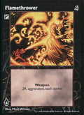 Flamethrower [Sabbat set] - VTES CCG