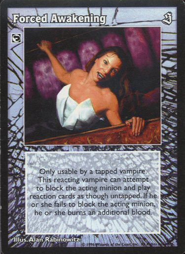 Forced Awakening [Sabbat set] - VTES CCG