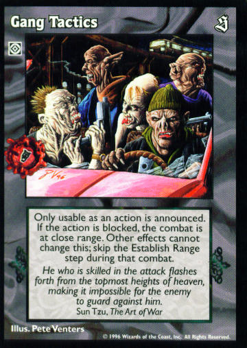 Gang Tactics [Sabbat set] - VTES CCG