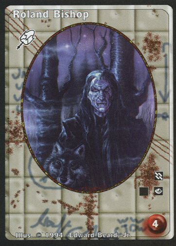 Roland Bishop [Jyhad set] - VTES CCG