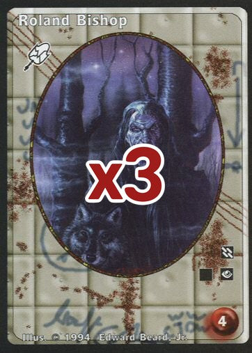 Roland Bishop [Jyhad set] - VTES CCG