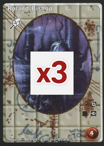 Roland Bishop [Jyhad set] - VTES CCG