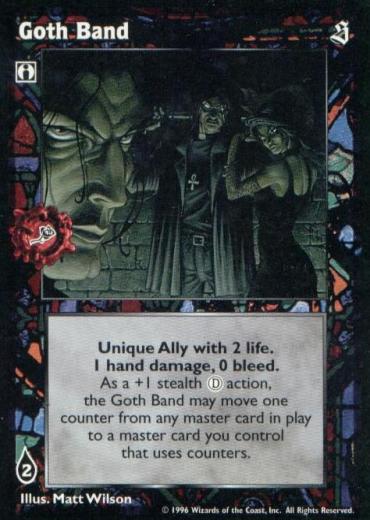 Goth Band [Sabbat set] - VTES CCG
