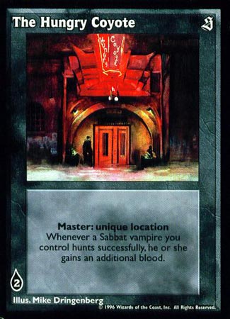 The Hungry Coyote [Sabbat set] - VTES CCG