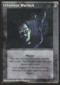 Infamous Warlock [Sabbat set] - VTES CCG