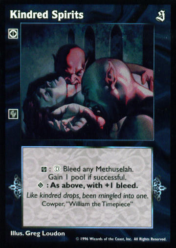 Kindred Spirits [Sabbat set] - VTES CCG