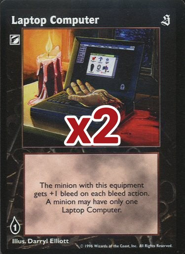 Laptop Computer [Sabbat set] - VTES CCG