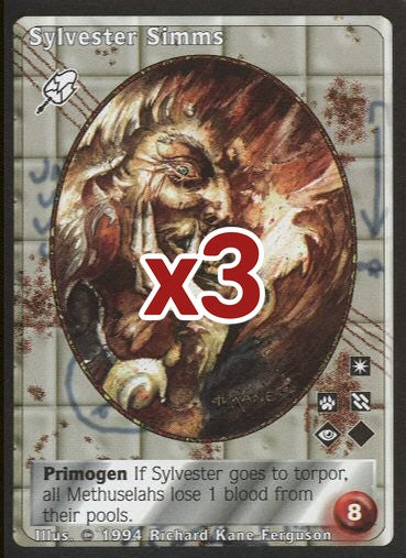 Sylvester Simms [Jyhad set] - VTES CCG