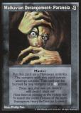 Malkavian Derangement: Paranoia [Sabbat set] - VTES CCG