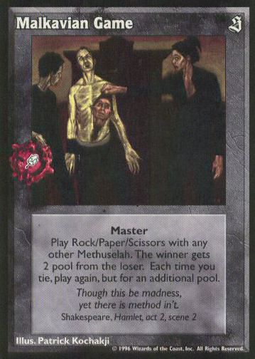Malkavian Game [Sabbat set] - VTES CCG