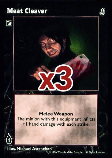 Meat Cleaver [Sabbat set] - VTES CCG