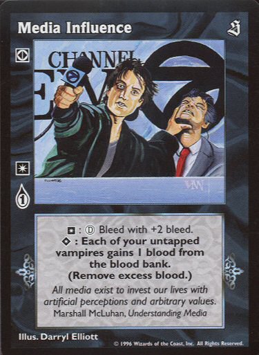 Media Influence [Sabbat set] - VTES CCG