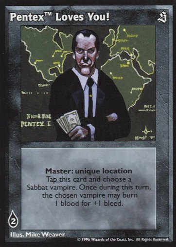 Pentex(TM) Loves You! [Sabbat set] - VTES CCG