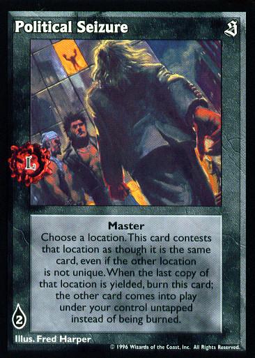 Political Seizure [Sabbat set] - VTES CCG