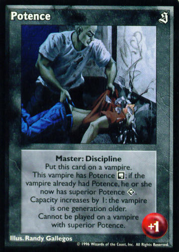 Potence [Sabbat set] - VTES CCG