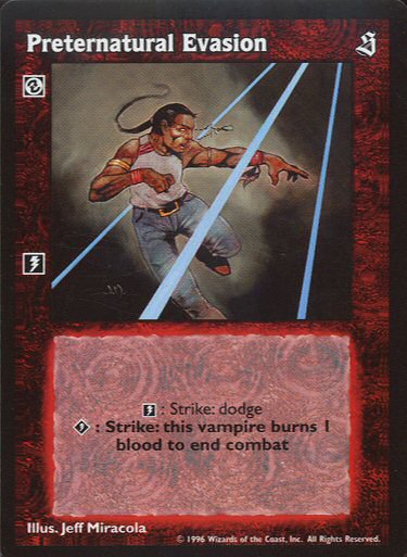 Preternatural Evasion [Sabbat set] - VTES CCG