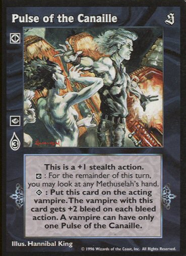 Pulse of the Canaille [Sabbat set] - VTES CCG