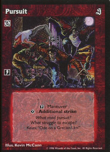 Pursuit [Sabbat set] - VTES CCG